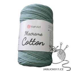 Macrame cotton mint