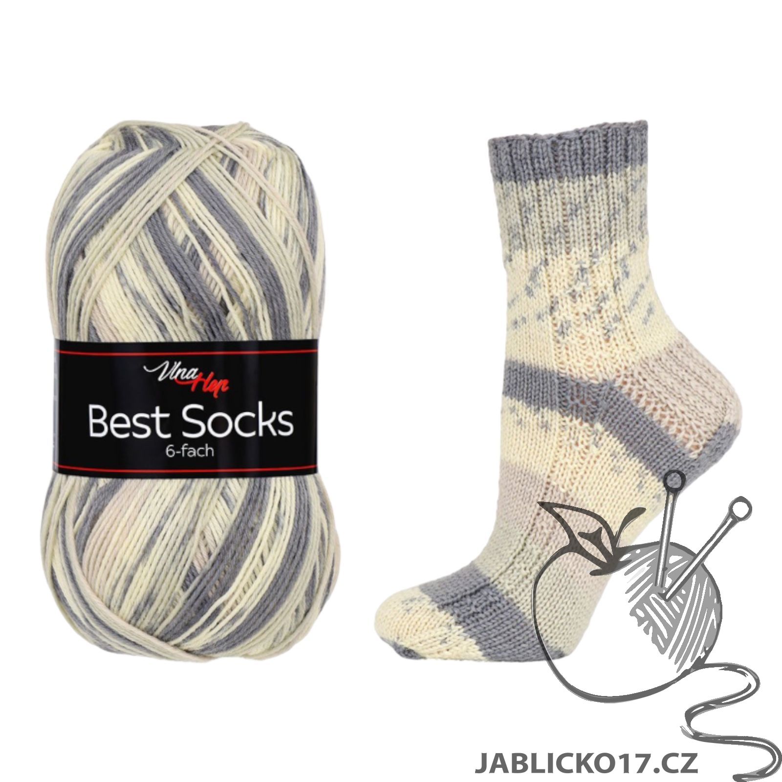 Best Socks 6-fach - Vlna-Hep