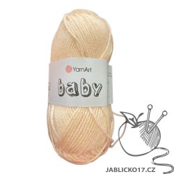 Pletací příze Baby - světlá