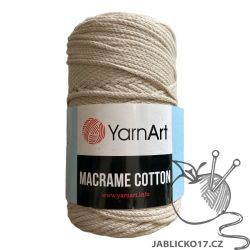 Macrame cotton světlá