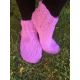 Kotníkové ponožky - fialová